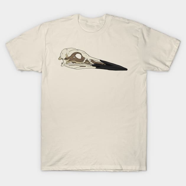 Bird Skull T-Shirt by Kristal Stittle